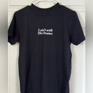 Larry June, midnight, organic, T-shirt